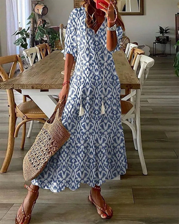 Michaela - Boho Dress with Tummy Coverage