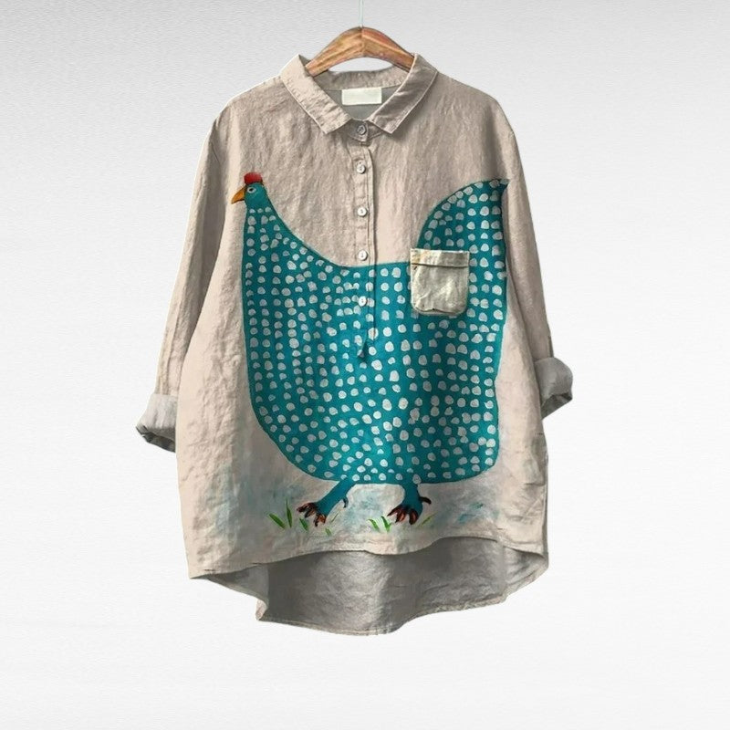 Céline | Elegant Summer Blouse