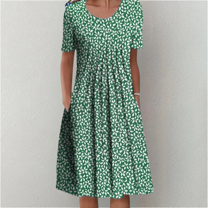Hailey | Elegant and Casual Floral Dress with Pockets