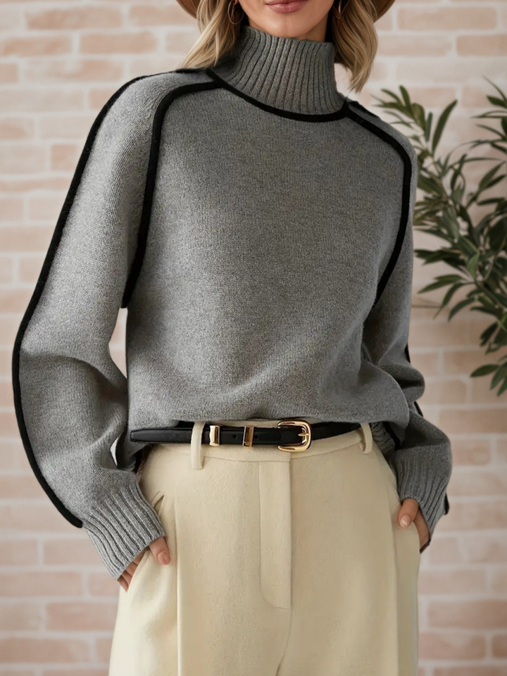 Women's | Elegant High Neck Jumper