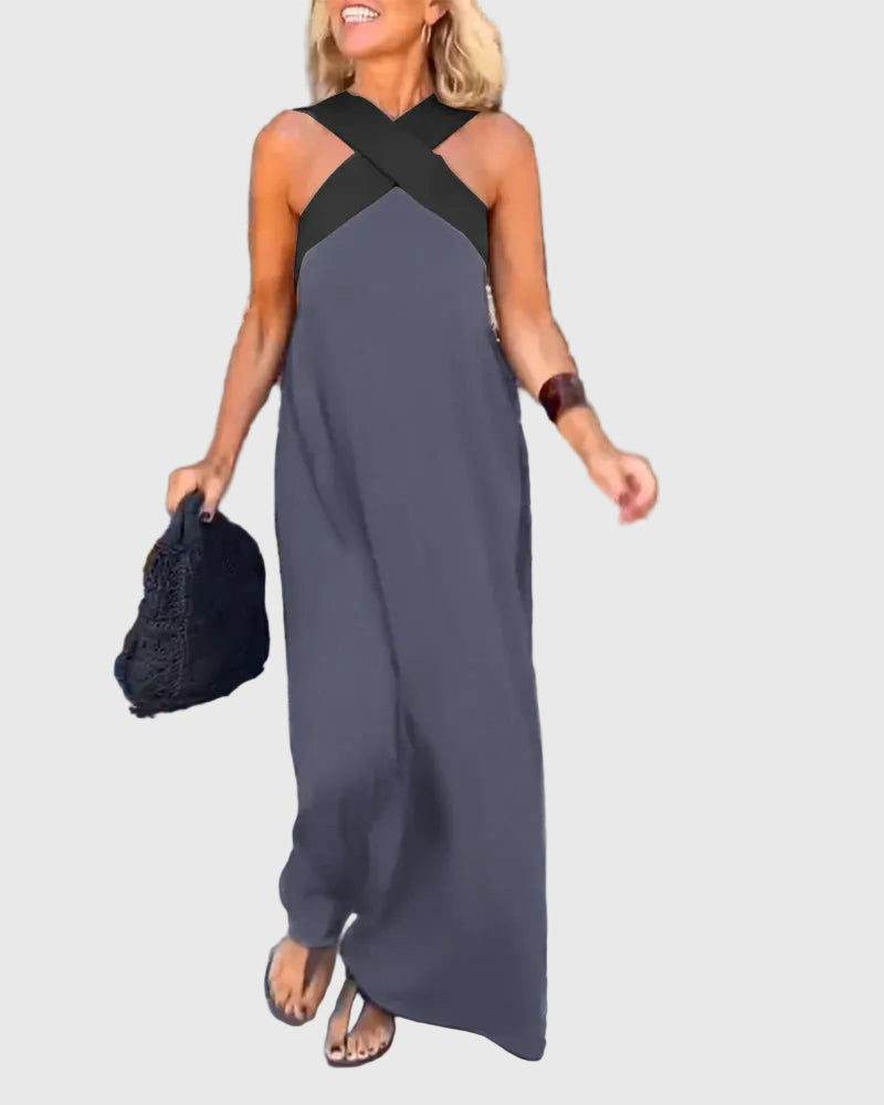 Elena | Elegant and Fluid Maxi Dress