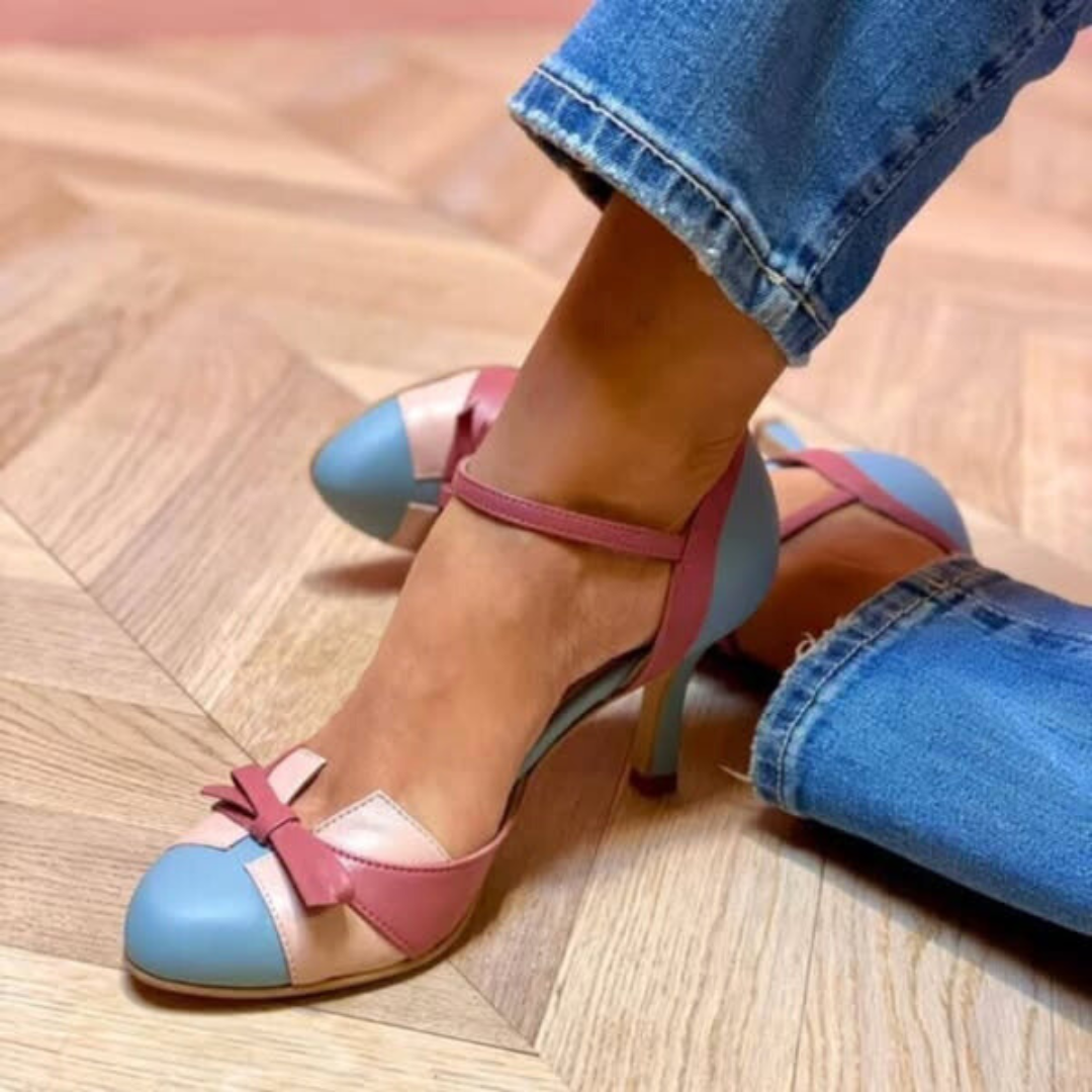 Sable - Chic Colour Block Heels