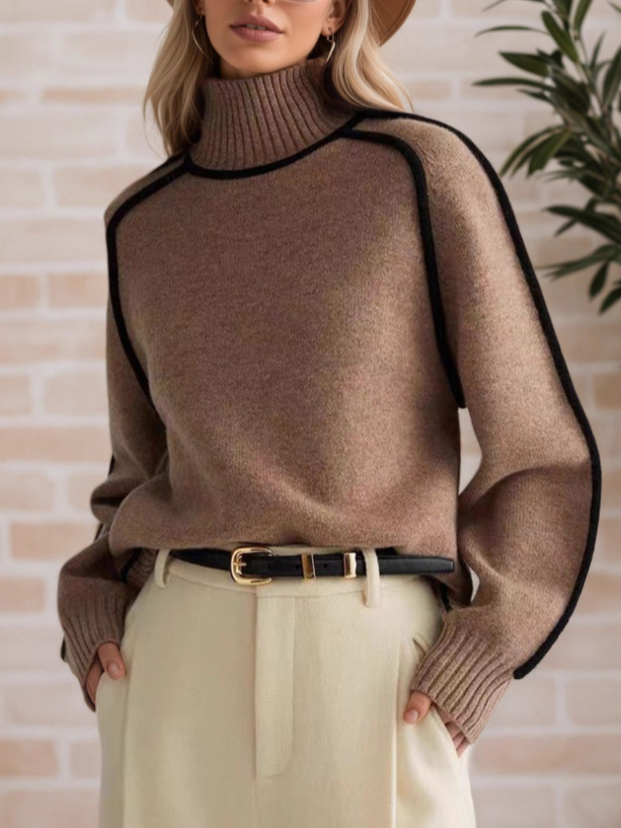 Women's | Elegant High Neck Jumper
