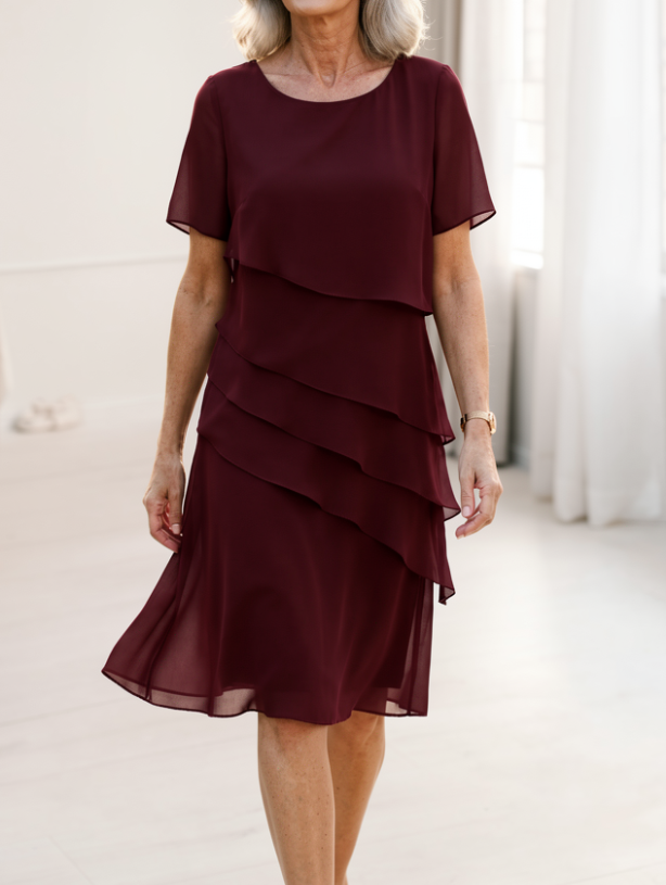 Juliette | Elegant, flowing dress with ruffles