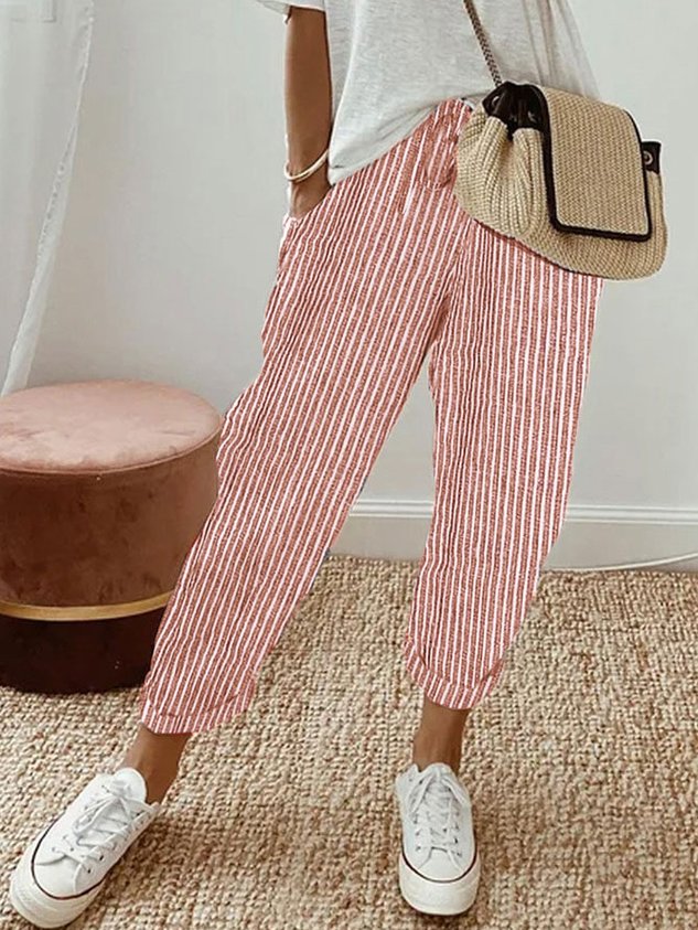 Elegant Comfort Fluid Trousers