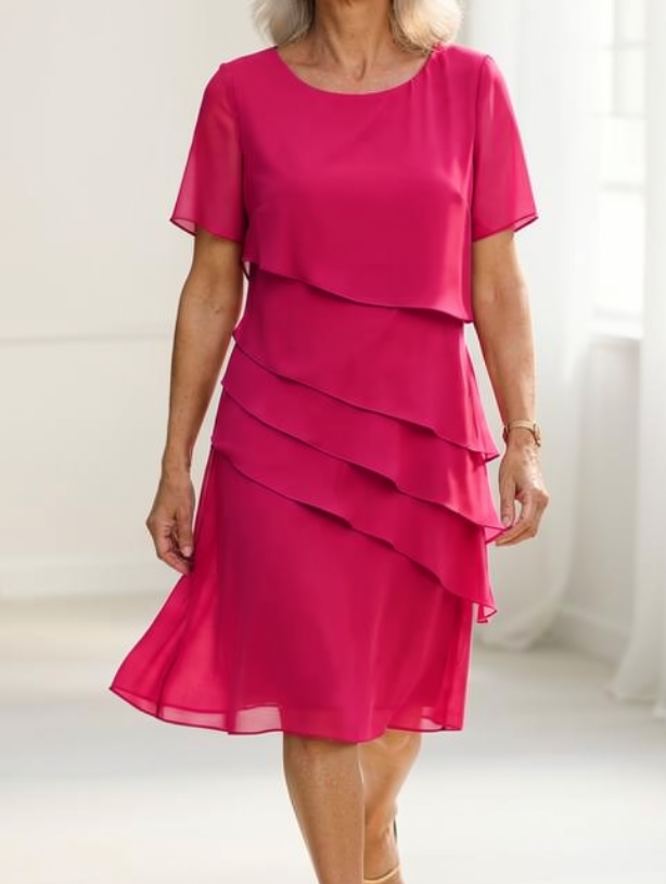 Juliette | Elegant, flowing dress with ruffles