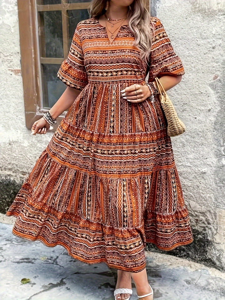 Joraine - Fluid Ethnic Dress