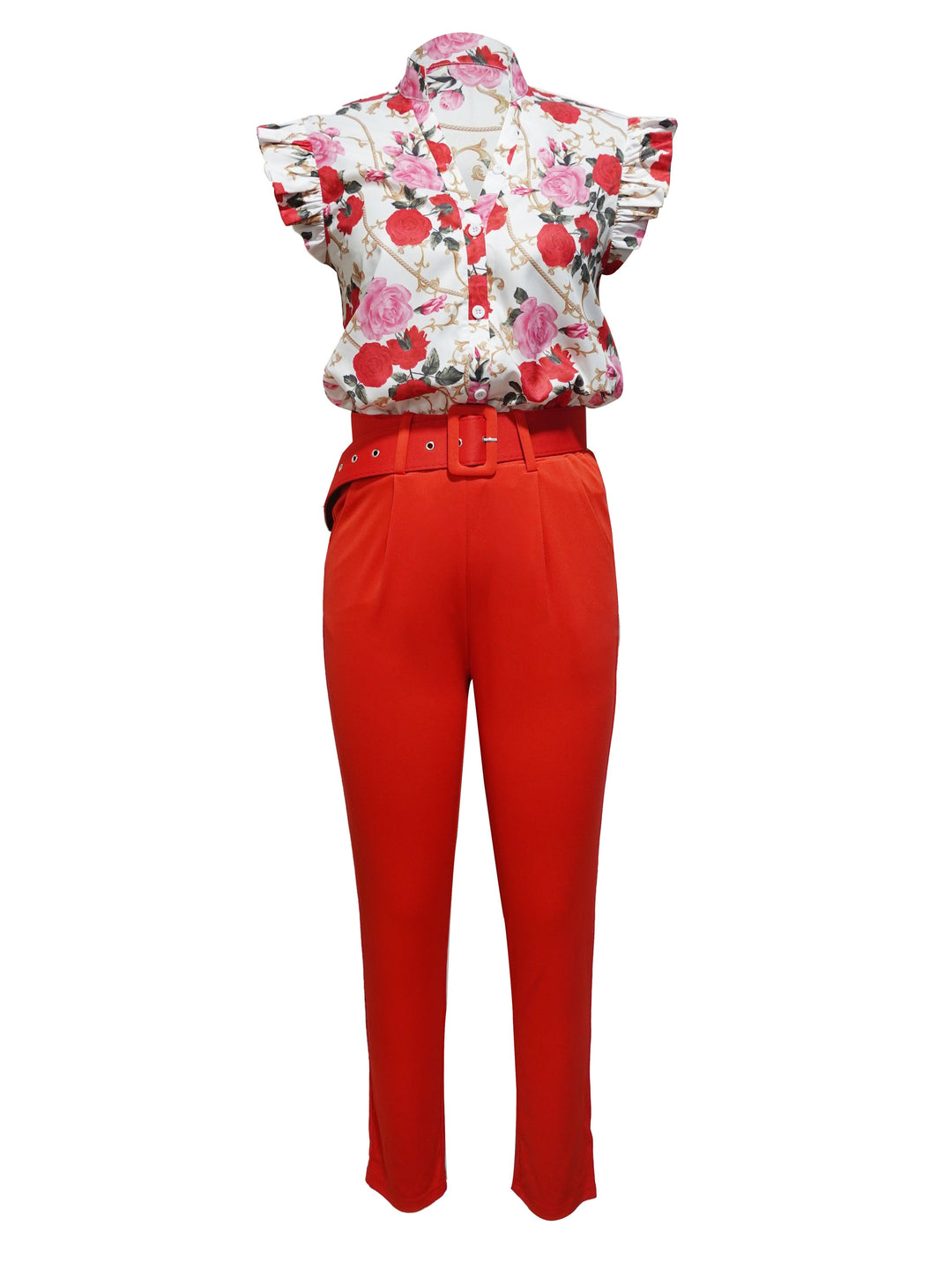 Florabel - Elegant Ruffled Sleeve Set