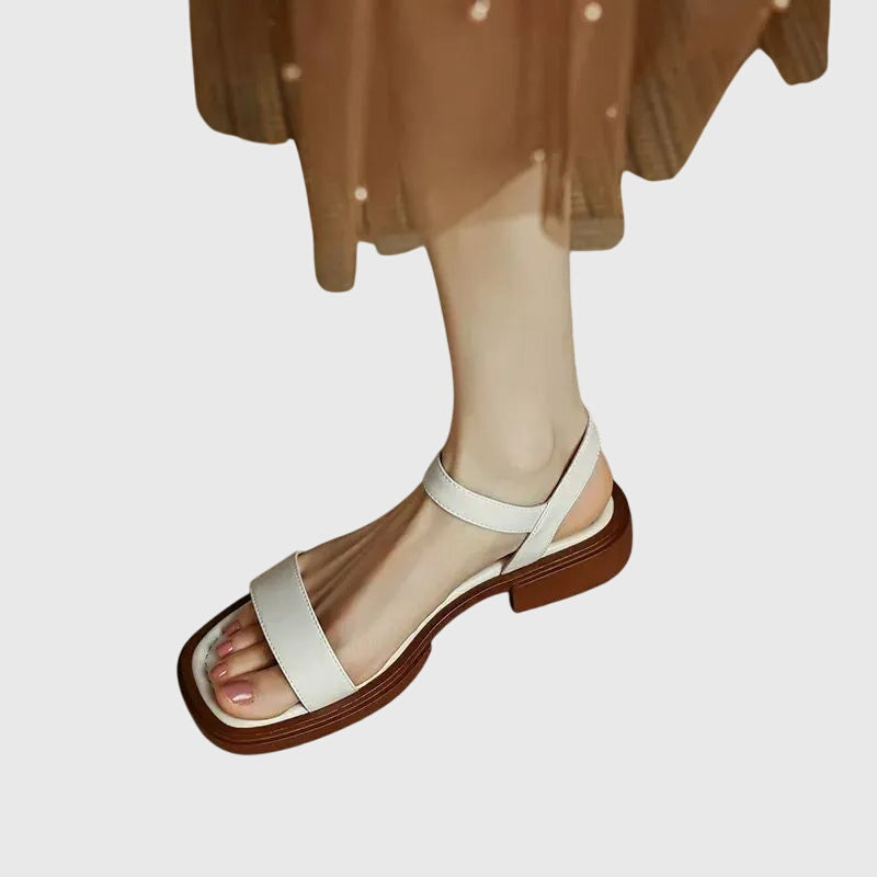 Kaia - Orthopaedic Leather Sandals