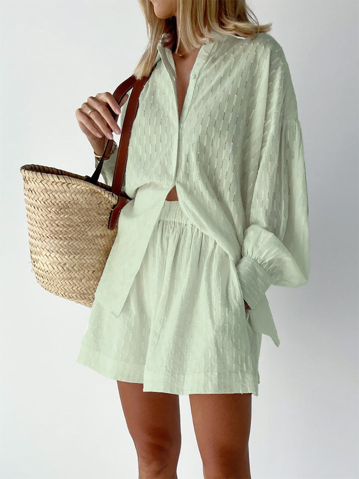 Elizabeth - Light Shirt and Shorts Set
