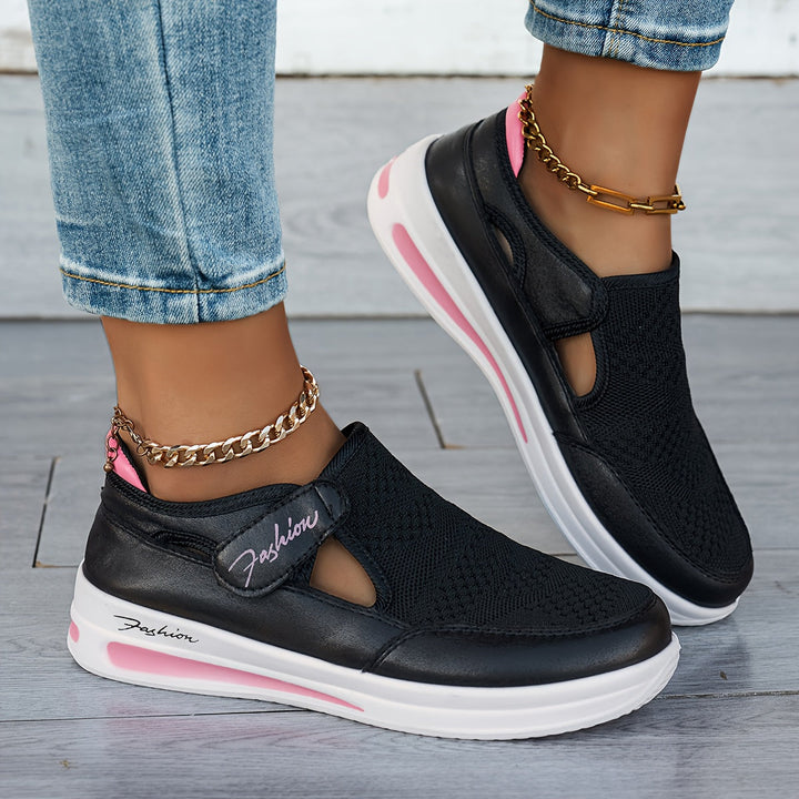 Breathable Slip-On Trainers with Stable Comfort