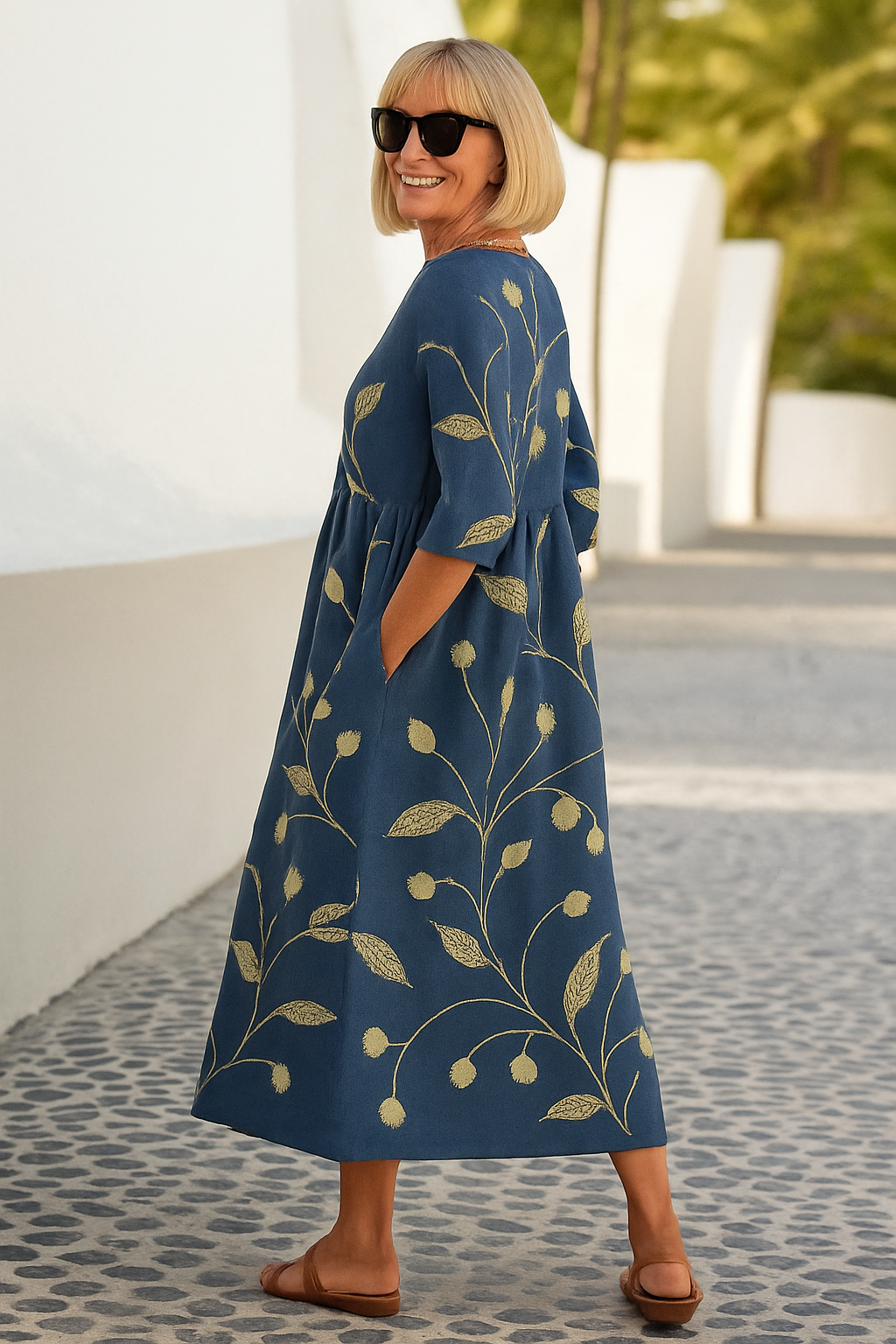 LUNA MIDI RELAX DRESS