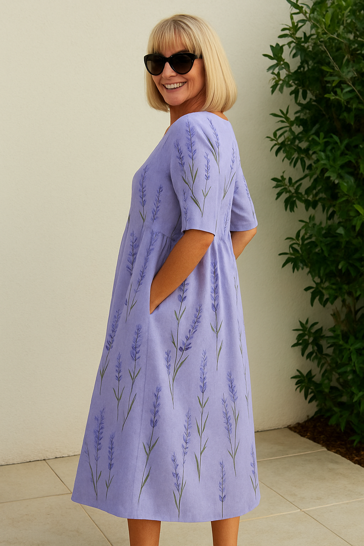 LUNA MIDI RELAX DRESS