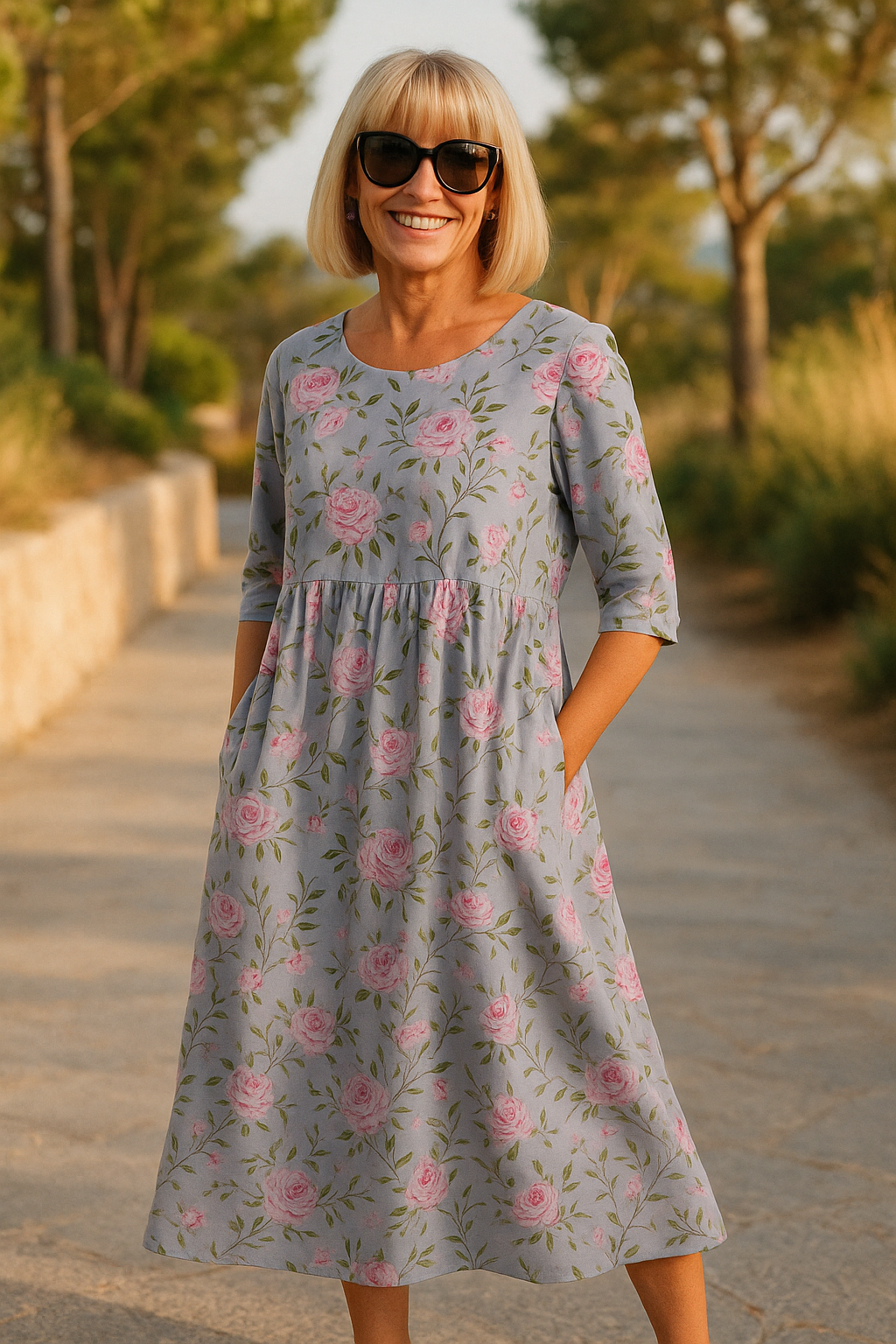 LUNA MIDI RELAX DRESS