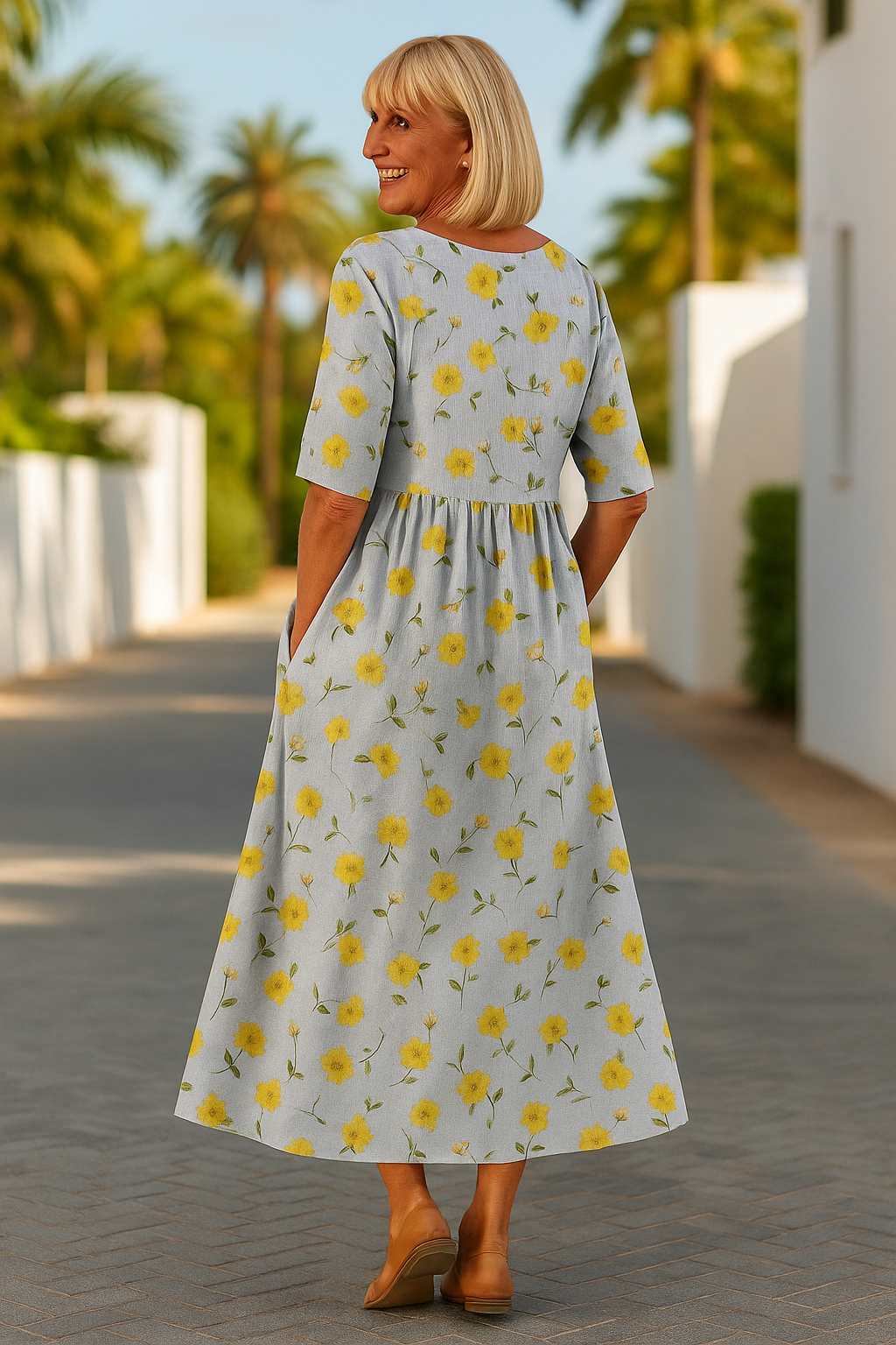 LUNA MIDI RELAX DRESS