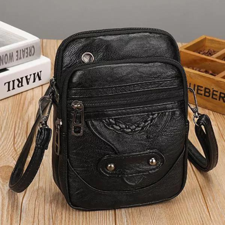 Laura™ | Structured Leather Bag
