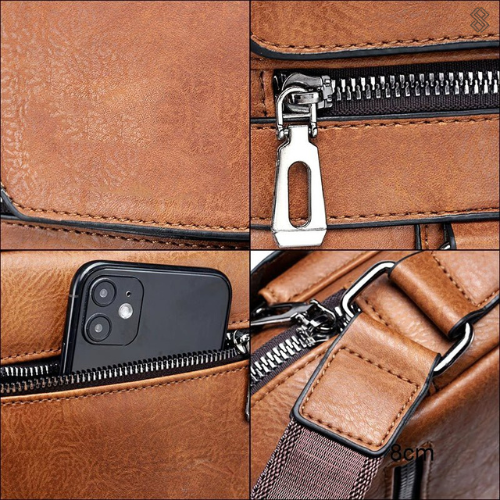 Cynthia™ | Practical Leather Bag