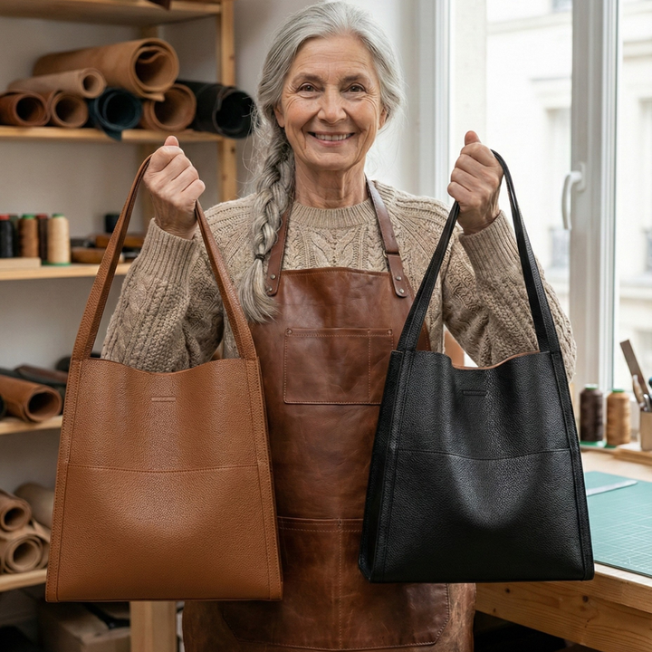 Elena™ | Elegant Leather Crossbody Bag