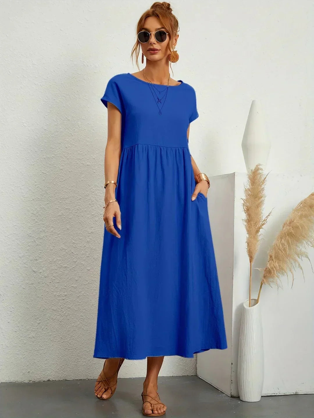 HEIKE | FLOATING MIDI DRESS OF TIMELESS ELEGANCE