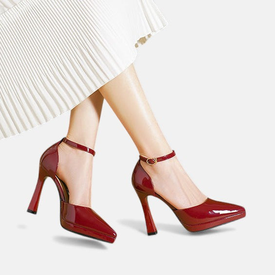 Leather Heels Evette