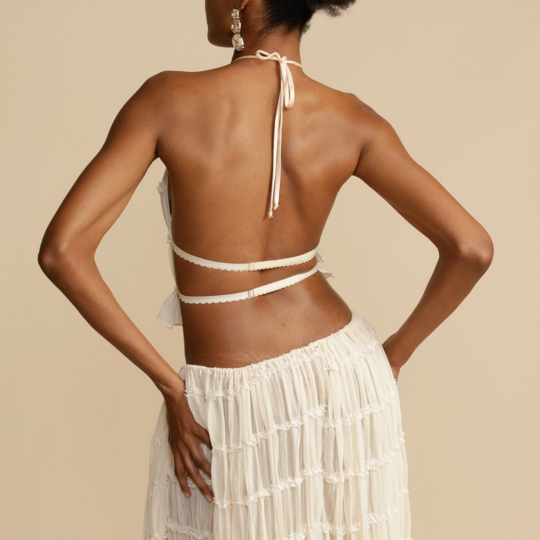 WENDY - Strap Top and Skirt Set