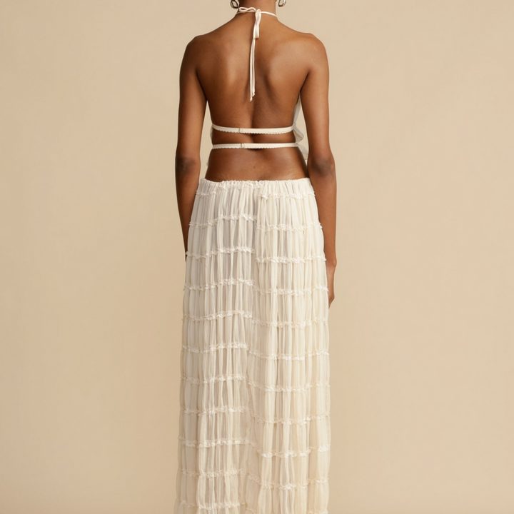 WENDY - Strap Top and Skirt Set