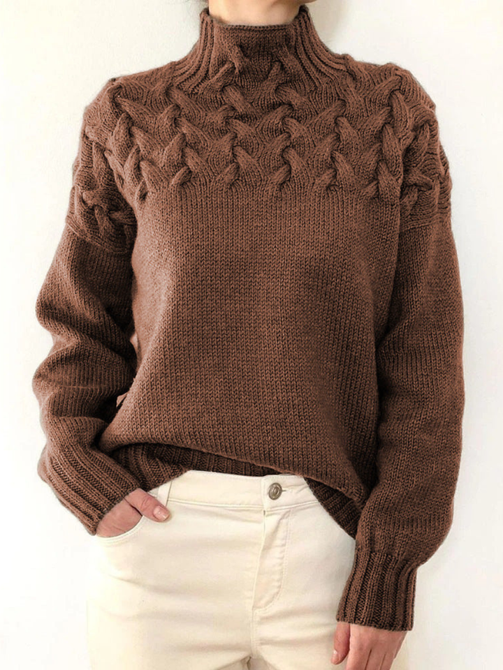 Elena | Warm Roll Neck Jumper