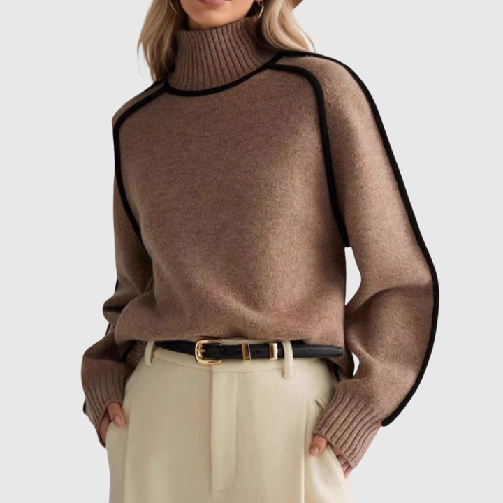Women's | Elegant High Neck Jumper