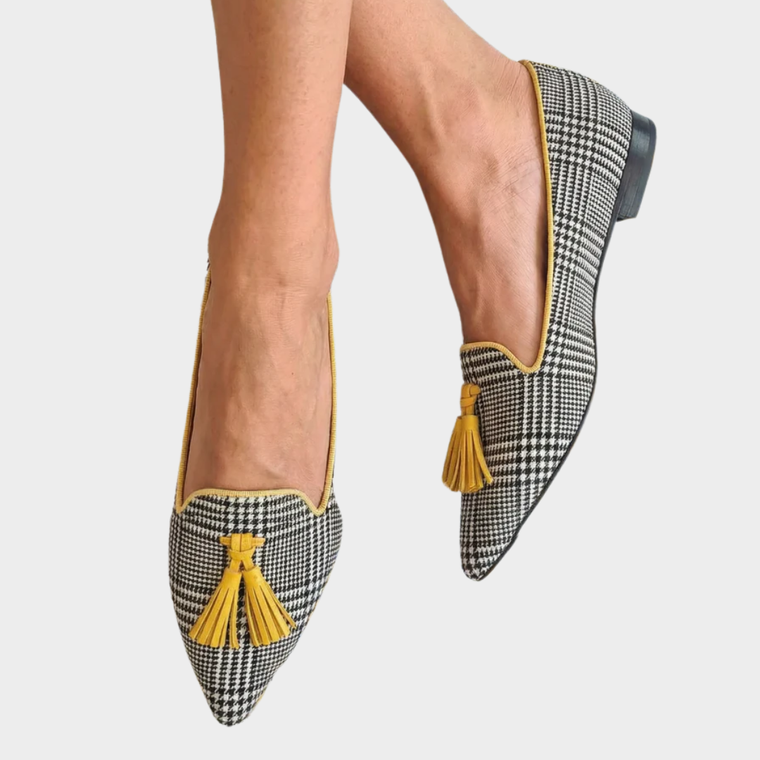Odessie - Modern Checkered Loafer