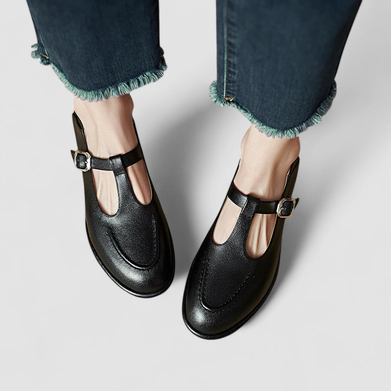 Ariyzzah | Orthopaedic Mary Jane Shoes with Low Heel