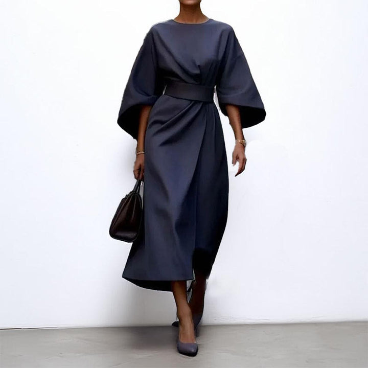 KATARZYNA | MAXI DRESS WITH KIMONO SLEEVES