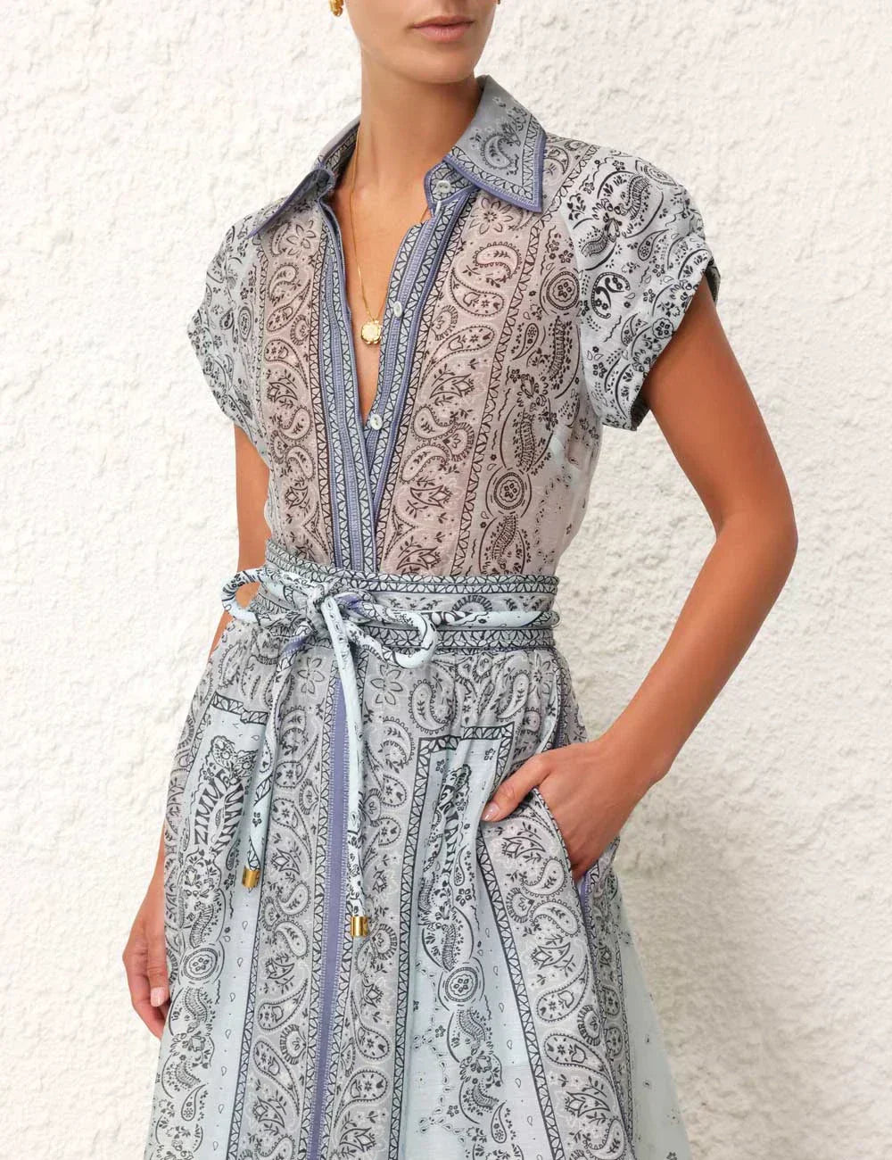 Adele - Bohemian Printed Two-Piece Set