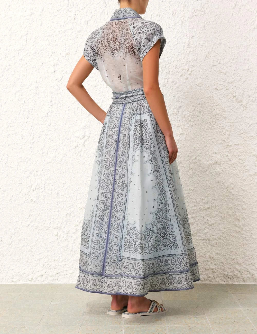 Adele - Bohemian Printed Two-Piece Set