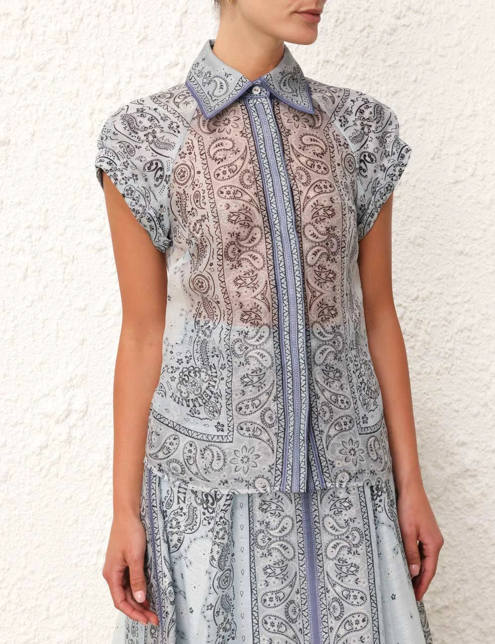 Adele - Bohemian Printed Two-Piece Set