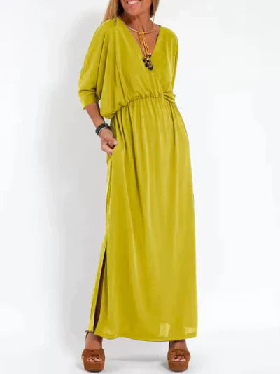ISABELLA | Long flowing dress with a unique style for any occasion