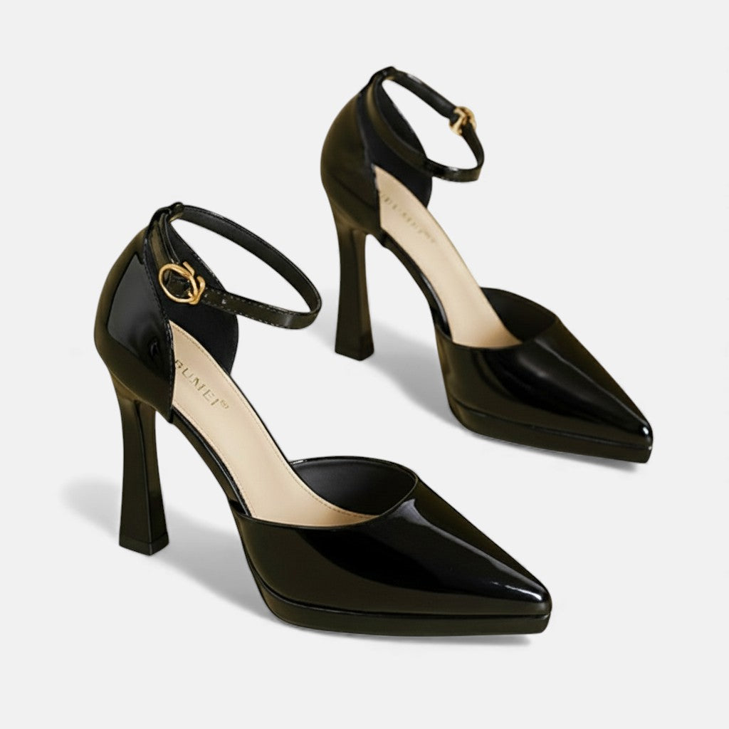 Leather Heels Evette