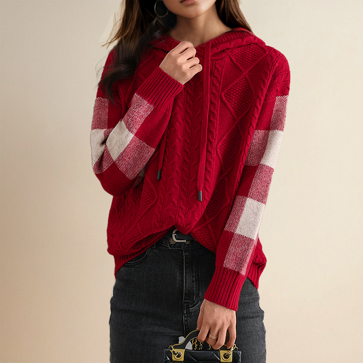 Emily | Knitted Hoodie