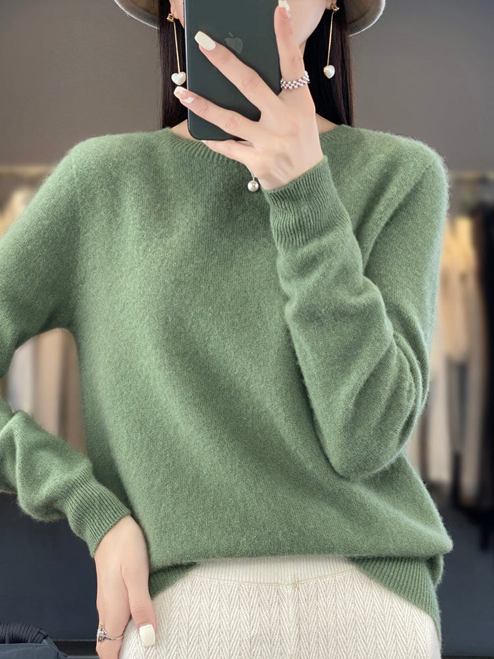 Anette | Comfortable Cotton Jumper