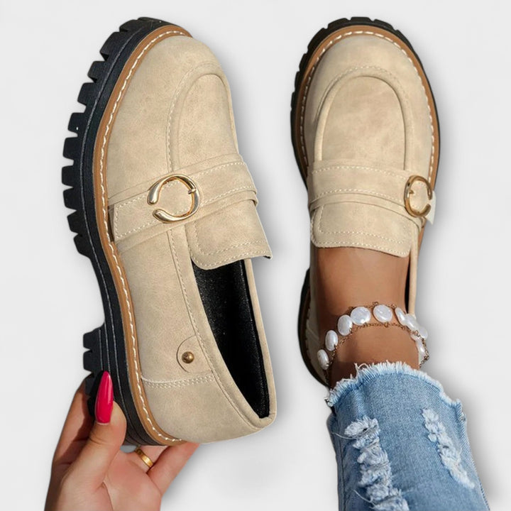 Lora™ | Casual Round Toe Loafers