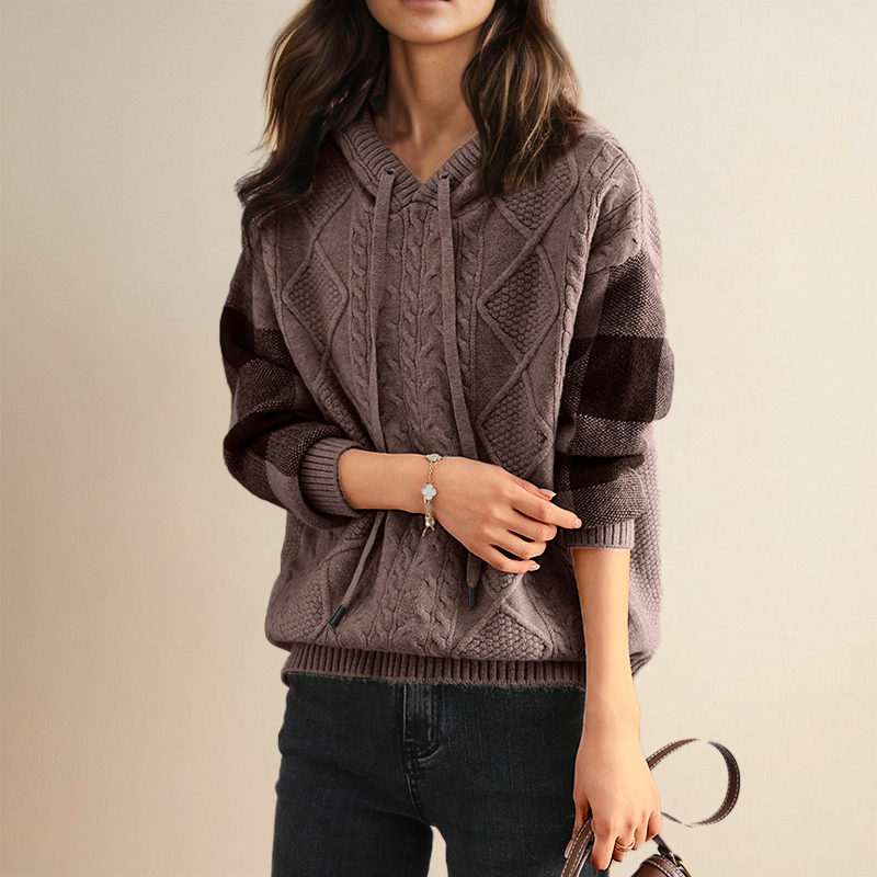 Emily | Knitted Hoodie