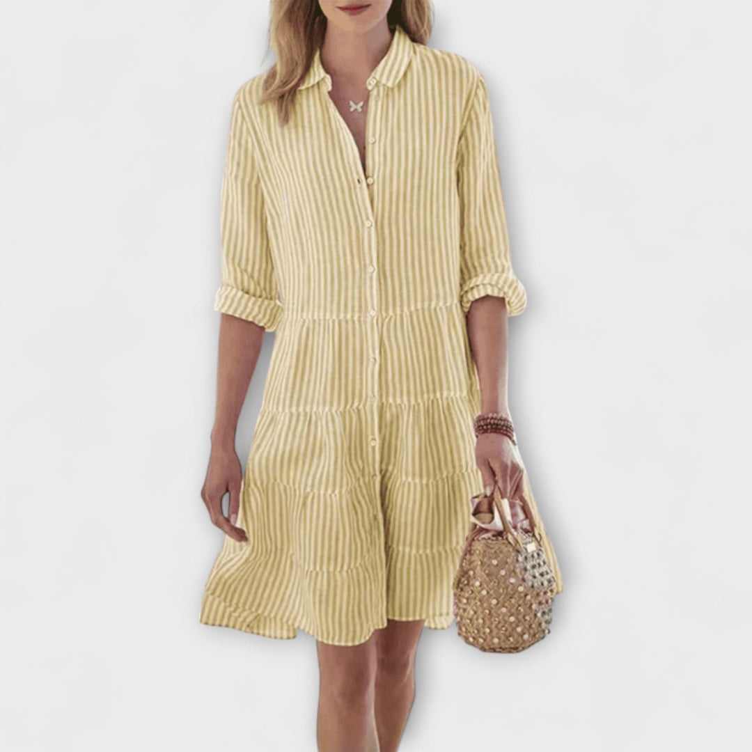 Nadie - Striped Airy Dress