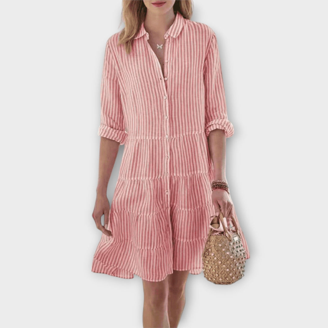 Nadie - Striped Airy Dress