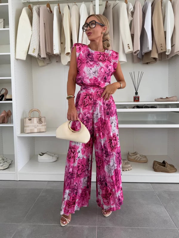 Marian - Elegant Pleated Ensemble