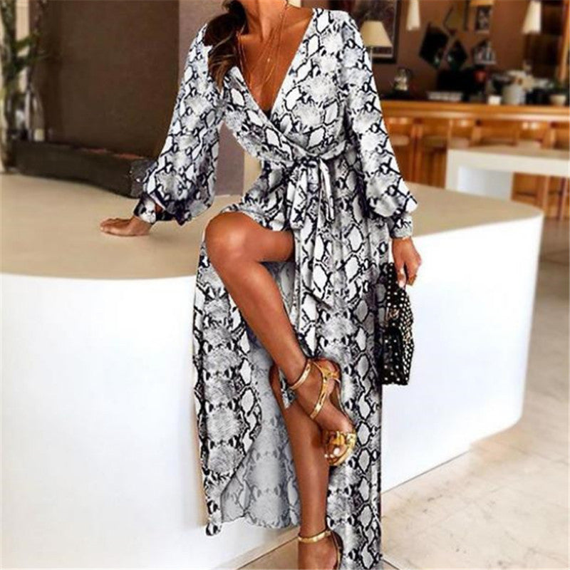 Faye - Boho Printed Dress