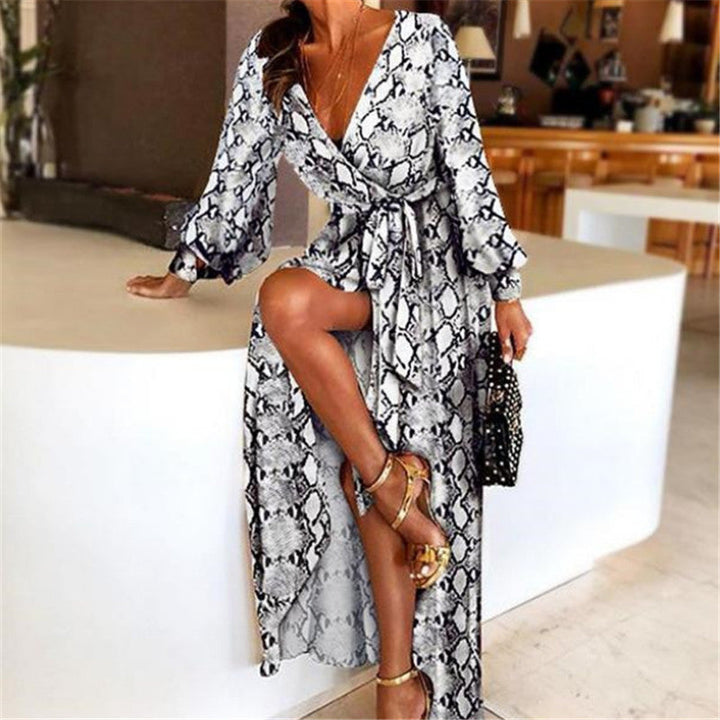 Faye - Boho Printed Dress